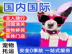 阿鲁科尔沁航空快递国际宠物托运 【国